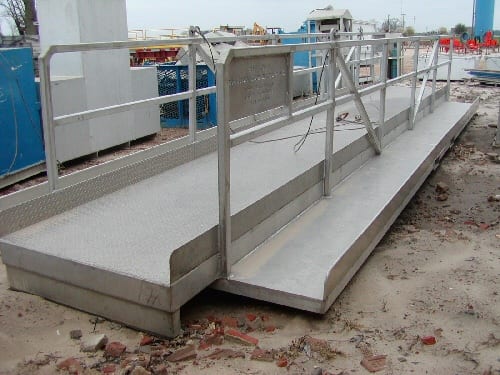 aluminum bridge | industrial rental